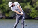 Dustin Johnson in action at the WGC Match Play on March 28, 2019