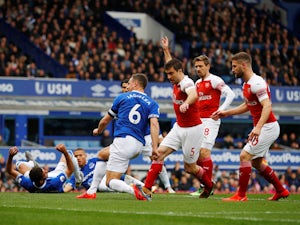 Jagielka scores as Everton beat Arsenal at Goodison Park