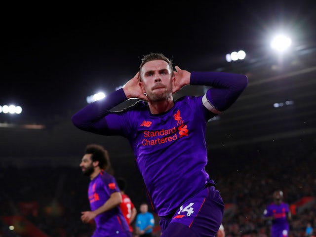 Jordan Henderson feels more comfortable in new advanced role at Liverpool