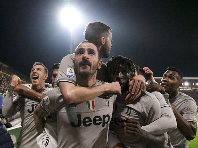 Kean scores amid racist abuse in Cagliari