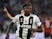 Juventus forward Moise Kean celebrates scoring the winner against AC Milan on April 6, 2019