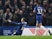 Chelsea forward Eden Hazard winds up the opposition fans after opening the scoring against West Ham United on April 8, 2019