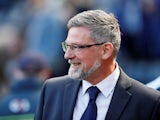 Craig Levein in charge of Hearts on April 13, 2019