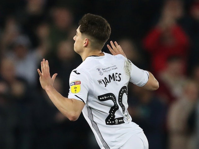 Dan James stars as Swansea beat nine-man Stoke