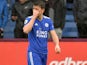 Harry Maguire in action for Leicester City on March 16, 2019