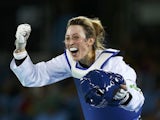 Jade Jones in action for Team GB at the Rio Olympics on August 19, 2016