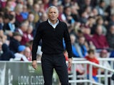 Keith Curle in charge of Northampton Town on October 13, 2018