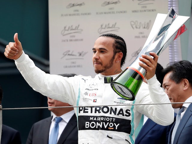 Lewis Hamilton storms to victory in F1's 1000th race
