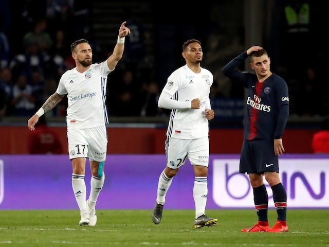 Result: Paris St Germain made to wait to clinch Ligue 1 title by battling Strasbourg