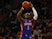 Detroit Pistons guard Reggie Jackson (1) shoots against the New York Knicks during the first half at Madison Square Garden on April 11, 2019