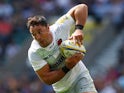 Brad Barritt pictured for Saracens in May 2018