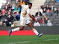 Chuks Aneke in action for the MK Dons on March 23, 2019