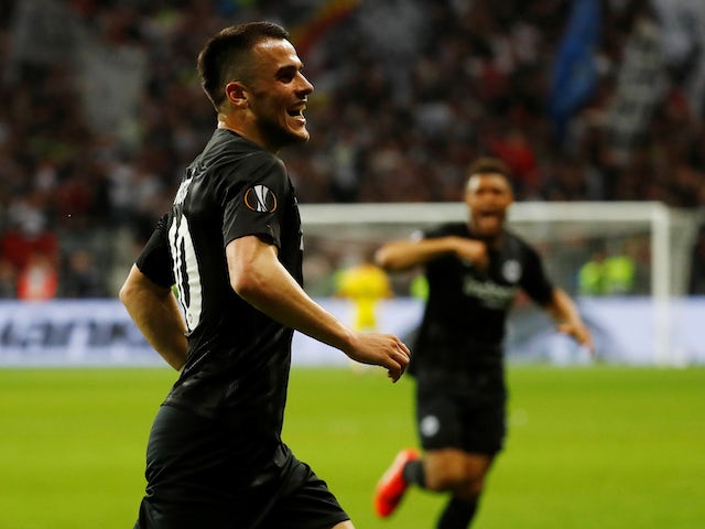 Result: Frankfurt come back against Benfica to seal semi spot