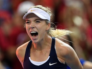 Katie Boulter claims Britain's first win at 2021 Wimbledon tournament