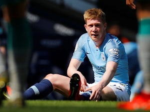 Guardiola confirms Kevin De Bruyne will miss Manchester derby