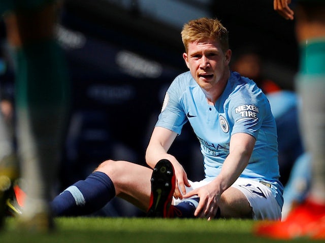 Guardiola confirms Kevin De Bruyne will miss Manchester derby