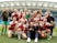 Arsenal Ladies celebrate winning the WSL title on April 28, 2019