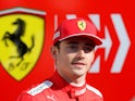 Charles Leclerc pictured on April 26, 2019