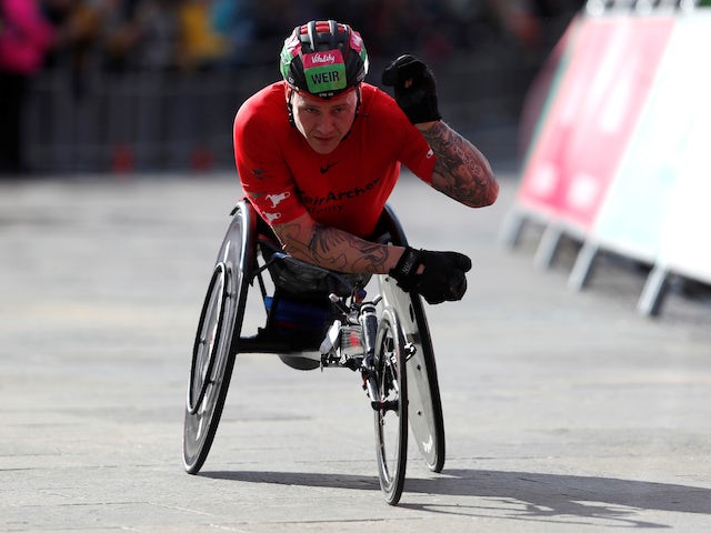 David Weir vows to push himself to the limit in London Marathon