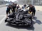 Azerbaijan GP practice abandoned after George Russell accident