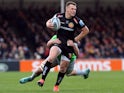 Joe Simmonds in action for Exeter Chiefs on April 27, 2019