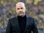 Bayer Leverkusen manager Peter Bosz pictured in February 2019