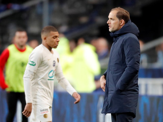 Kylian Mbappe sees red on April 27, 2019