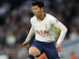 Son Heung-min in action for Spurs on April 23, 2019