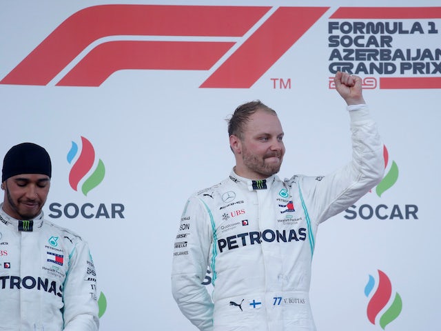 Result: Bottas beats Hamilton in Baku to take championship lead