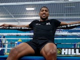 Anthony Joshua hanging out on May 1, 2019