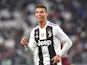 Juventus striker Cristiano Ronaldo celebrates scoring against Torino on May 3, 2019