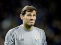 Iker Casillas in action for Porto on April 17, 2019