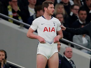 Vertonghen 'furious at Tottenham omission'
