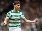 Kieran Tierney in action for Celtic on April 14, 2019