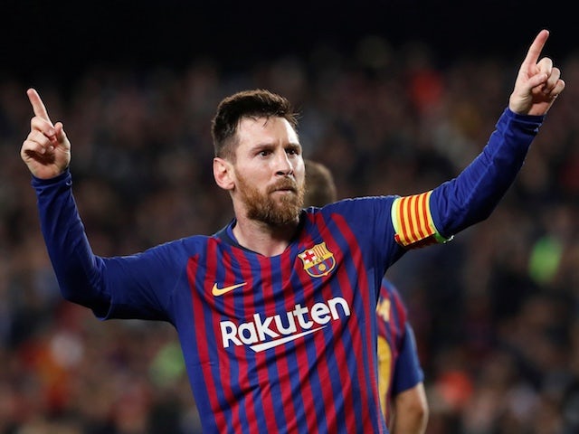 Messi back in full training after injury