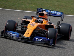 Carlos Sainz Jr in action for McLaren in April 2019