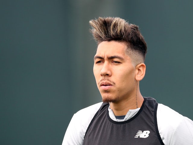 Firmino turns out for Liverpool training