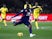 Lyon midfielder Tanguy Ndombele shoots at goal during the Ligue 1 meeting with Nantes on April 12, 2019