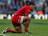 Billy Vunipola in action during the Champions Cup final on May 11, 2019