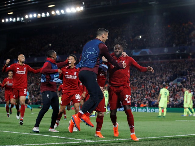 In Pictures: In pictures: Liverpool's stunning comeback against Barcelona