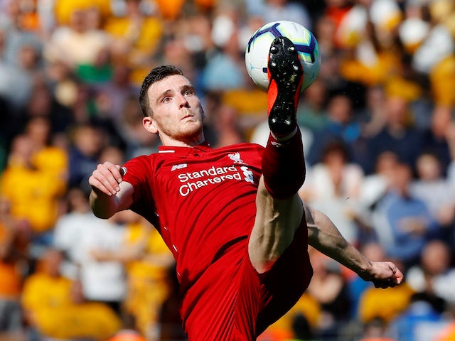 Andy Robertson a doubt for Napoli clash?