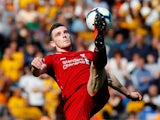 Liverpool's Andrew Robertson channels Liza with a Z on May 12, 2019
