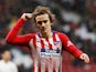Antoine Griezmann and associated hair in action for Atletico Madrid on April 24, 2019