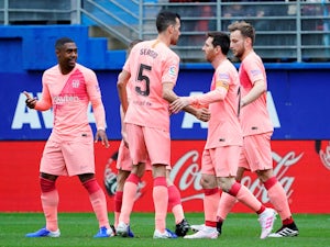 Barca end La Liga season with draw at Eibar