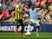 Manchester City's Raheem Sterling in action with Watford's Gerard Deulofeu during the FA Cup final on May 18, 2019