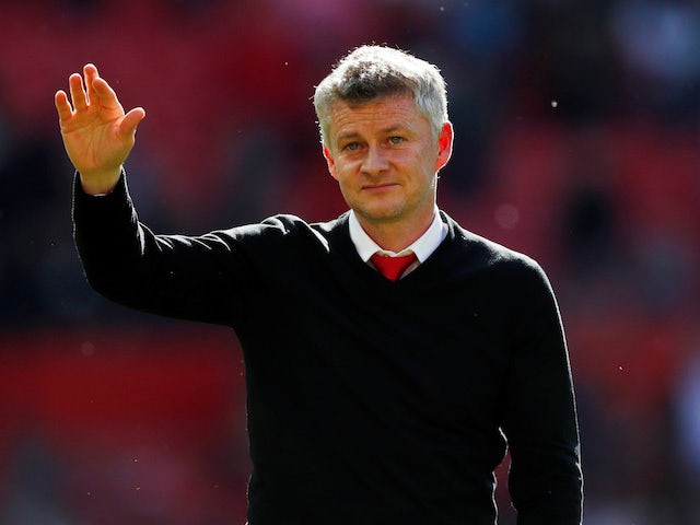 Manchester United manager Ole Gunnar Solskjaer pictured on May 12, 2019