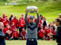 Bernd Wiesberger celebrates winning the Made in Denmark title on May 26, 2019