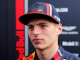 Max Verstappen pictured on April 25, 2019
