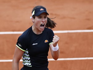 Konta brushes aside Kuzmova to reach French Open fourth round for first time