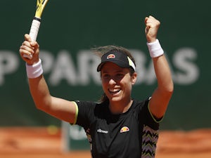 Konta aiming even higher after reaching French Open quarter-finals